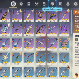 Nv.90 diluc⭐zhongli🔥venti⭐QIQI💜na💜1 |5 estrellas*  armas💜21 personajes💜AR. 51💜 2